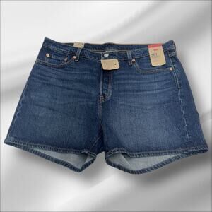 LEVI’S 501 Women’s 18W HIGH RISE Blue Jean Shorts